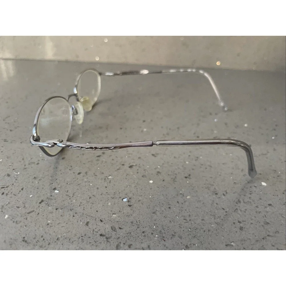 Jessica McClintock JMC 132 Blue Demi Eyeglasses Frames ONLY 130 CV oval full rim
